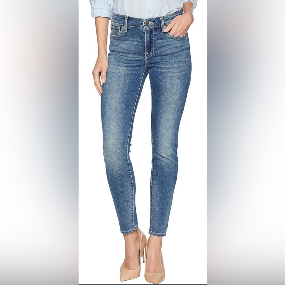 Lucky Brand Ava Ripped Skinny Ankle Jeans Size 2/26 NWT